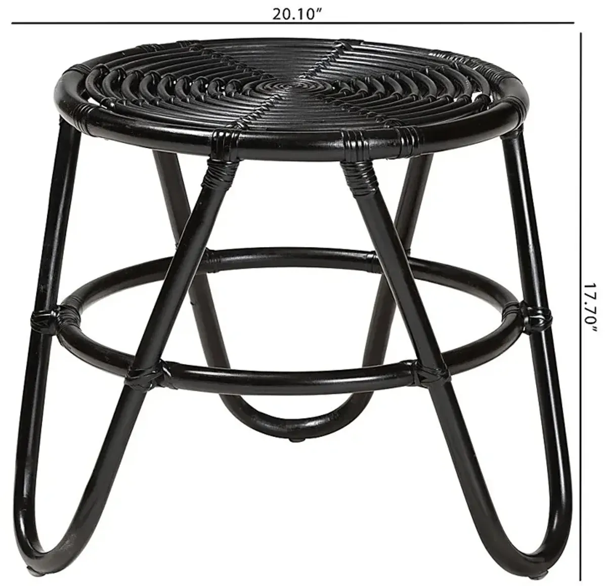 Cocotitlan Black End Table