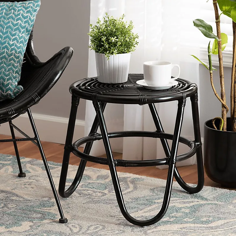 Cocotitlan Black End Table