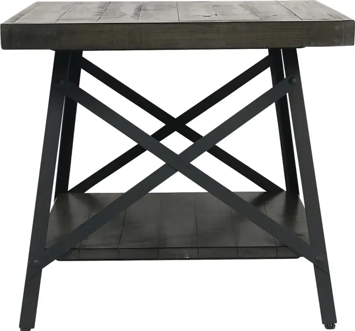 Acoma Gray End Table