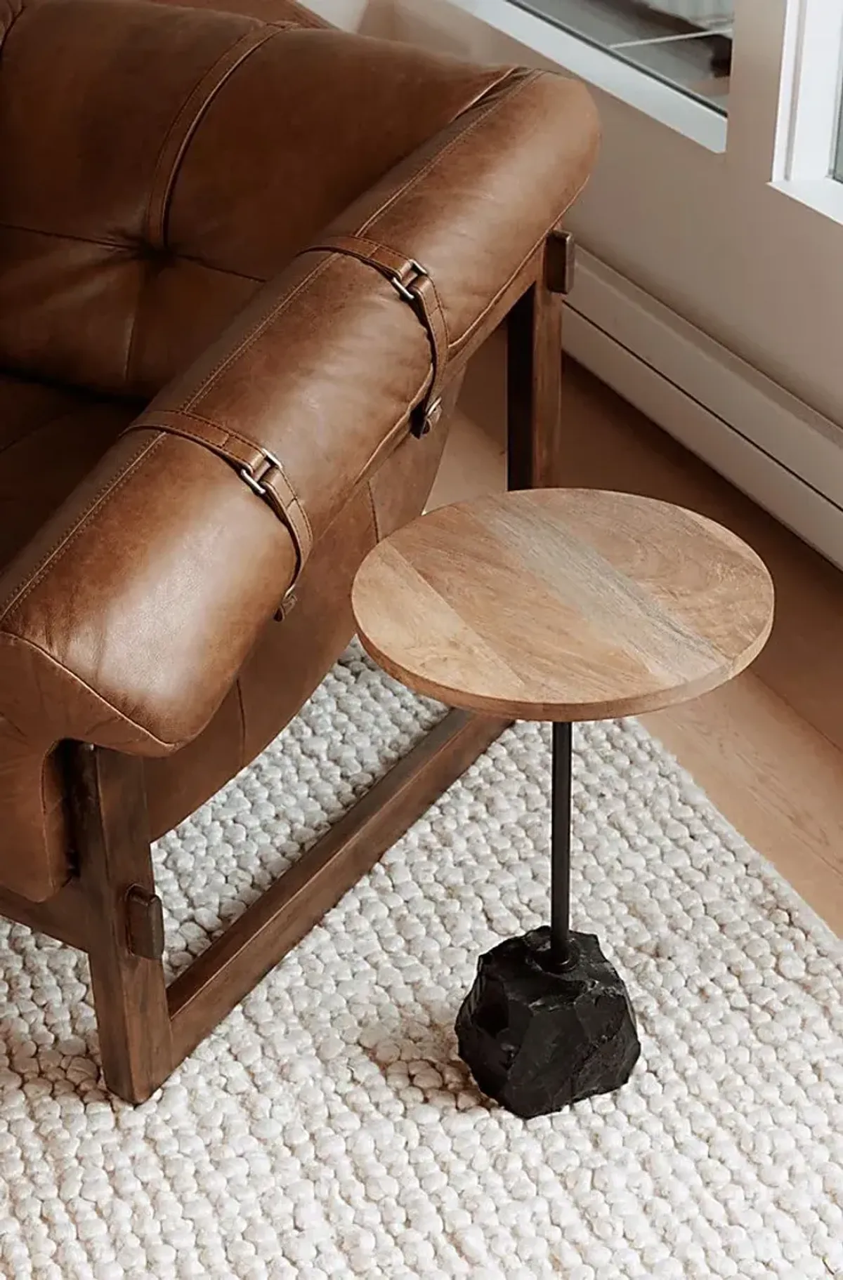 Ellicott Brown End Table