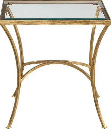 Atwater Gold Accent Table