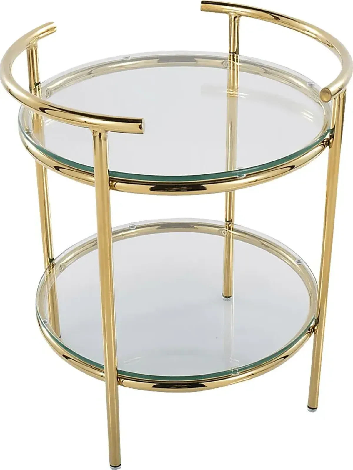 Alldershot Gold End Table