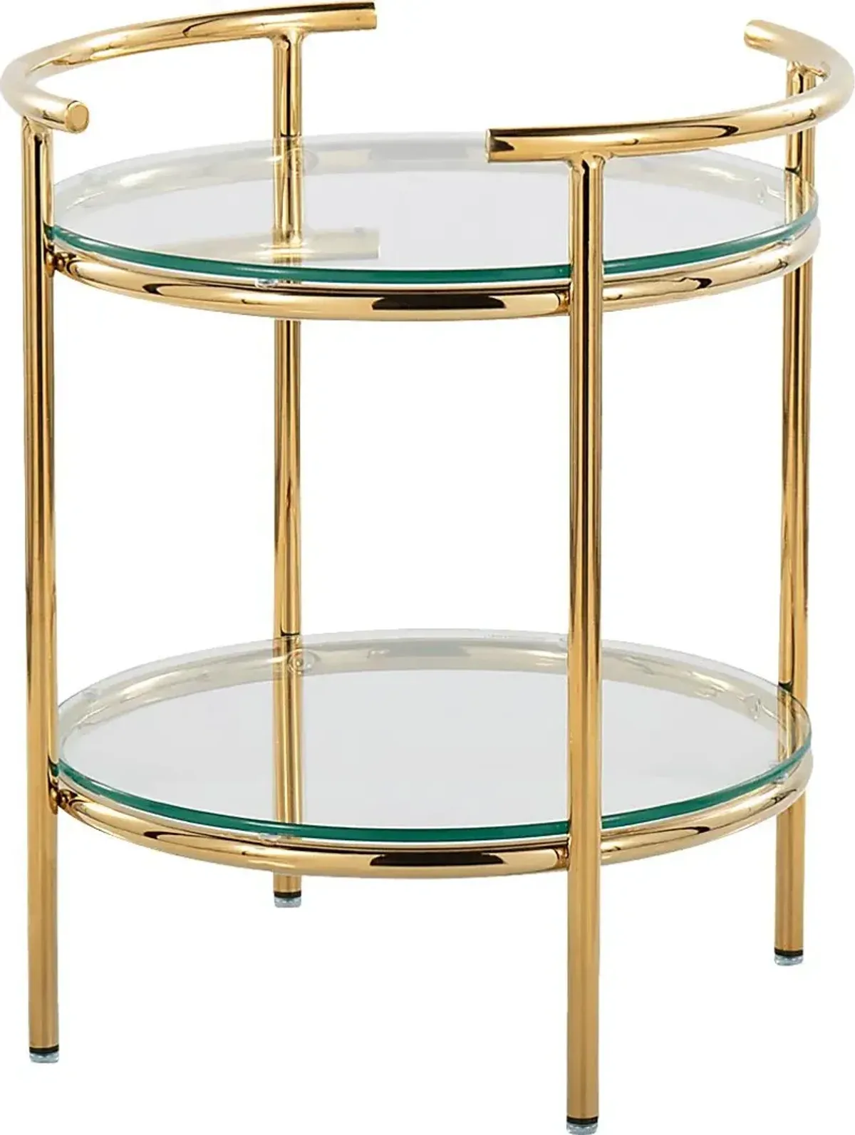 Alldershot Gold End Table