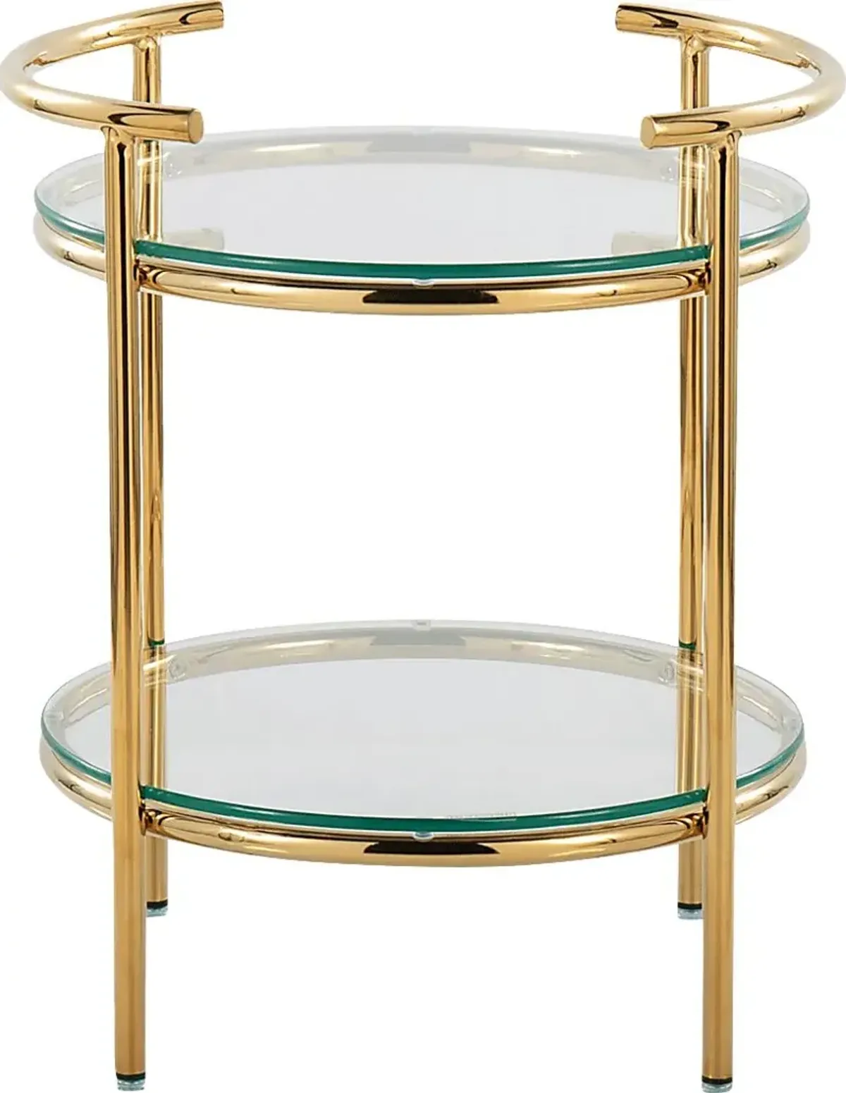 Alldershot Gold End Table