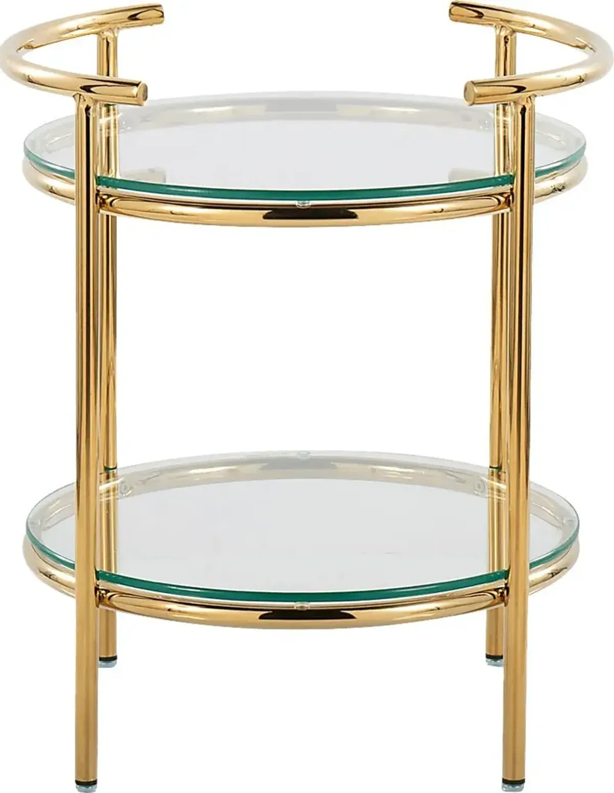 Alldershot Gold End Table