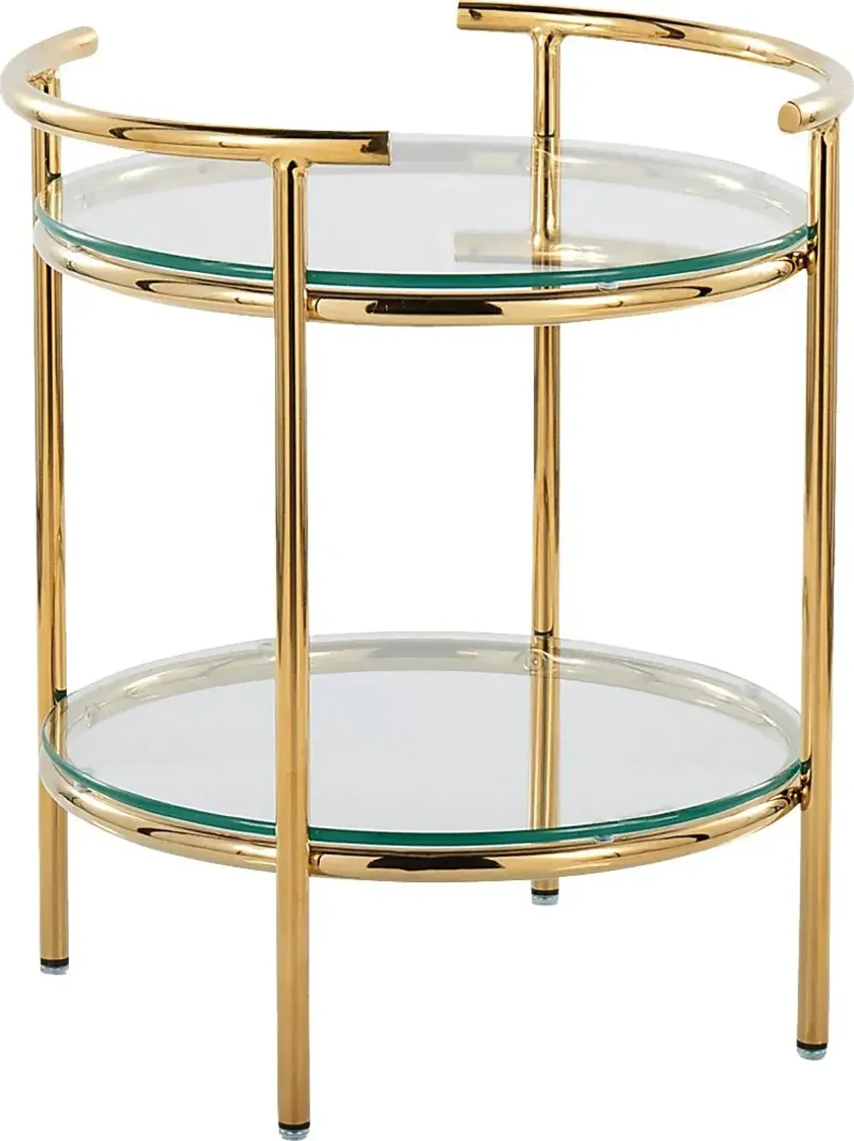 Alldershot Gold End Table