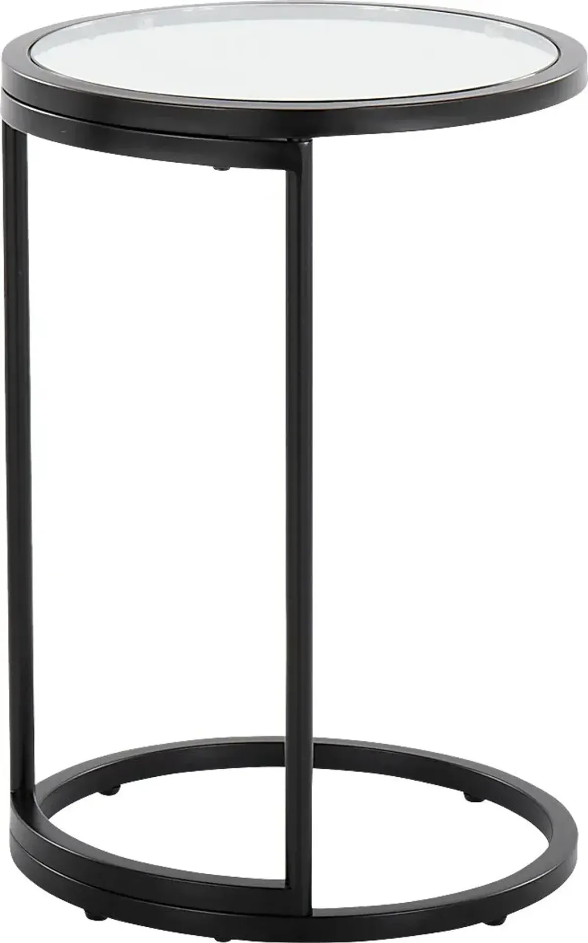 Ashlight Black End Table