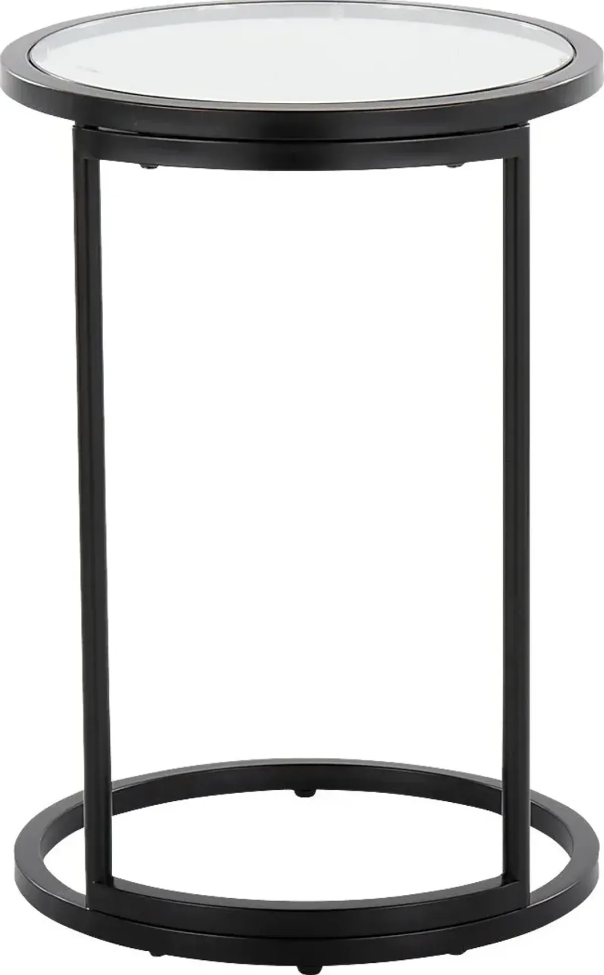 Ashlight Black End Table