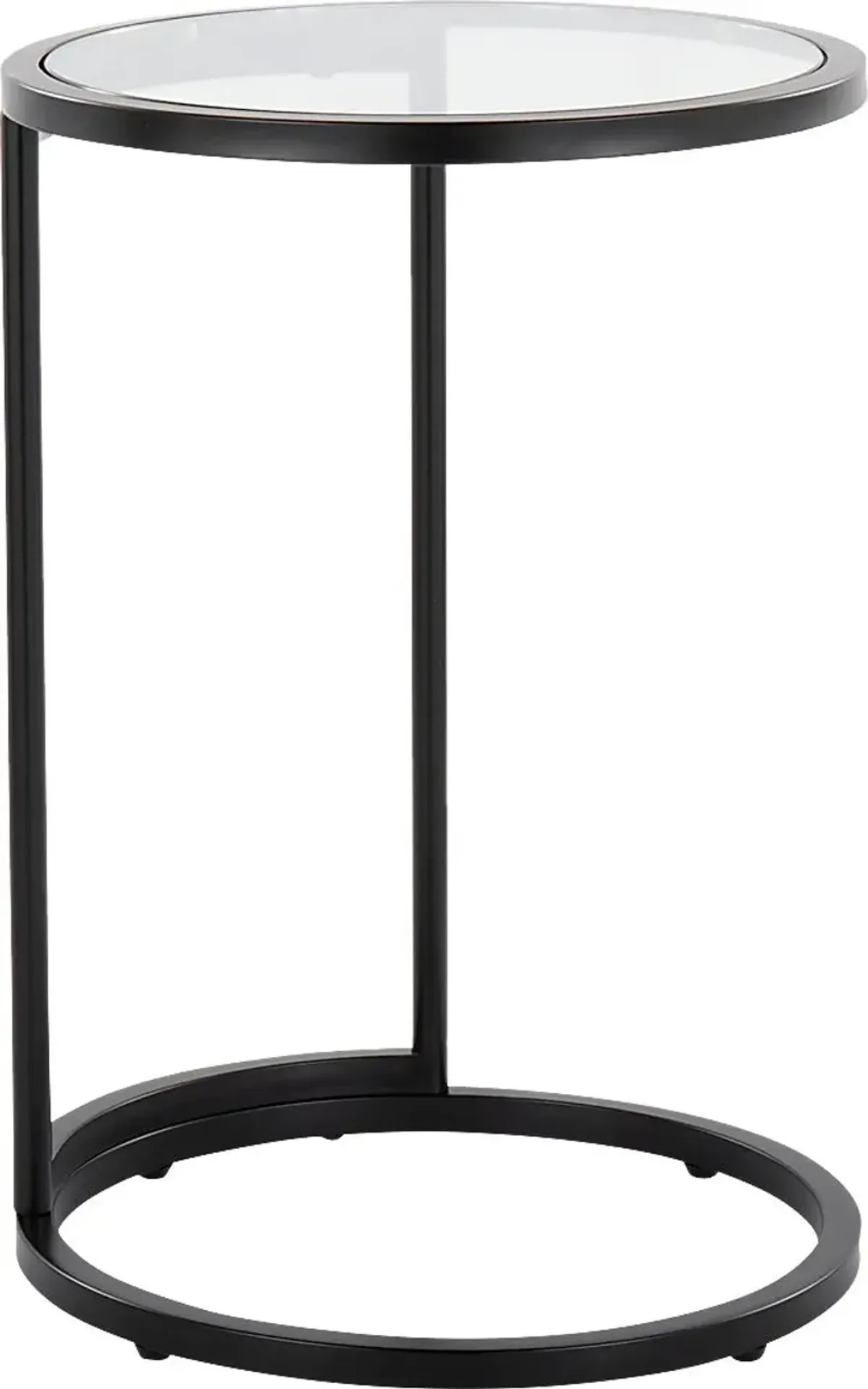 Ashlight Black End Table