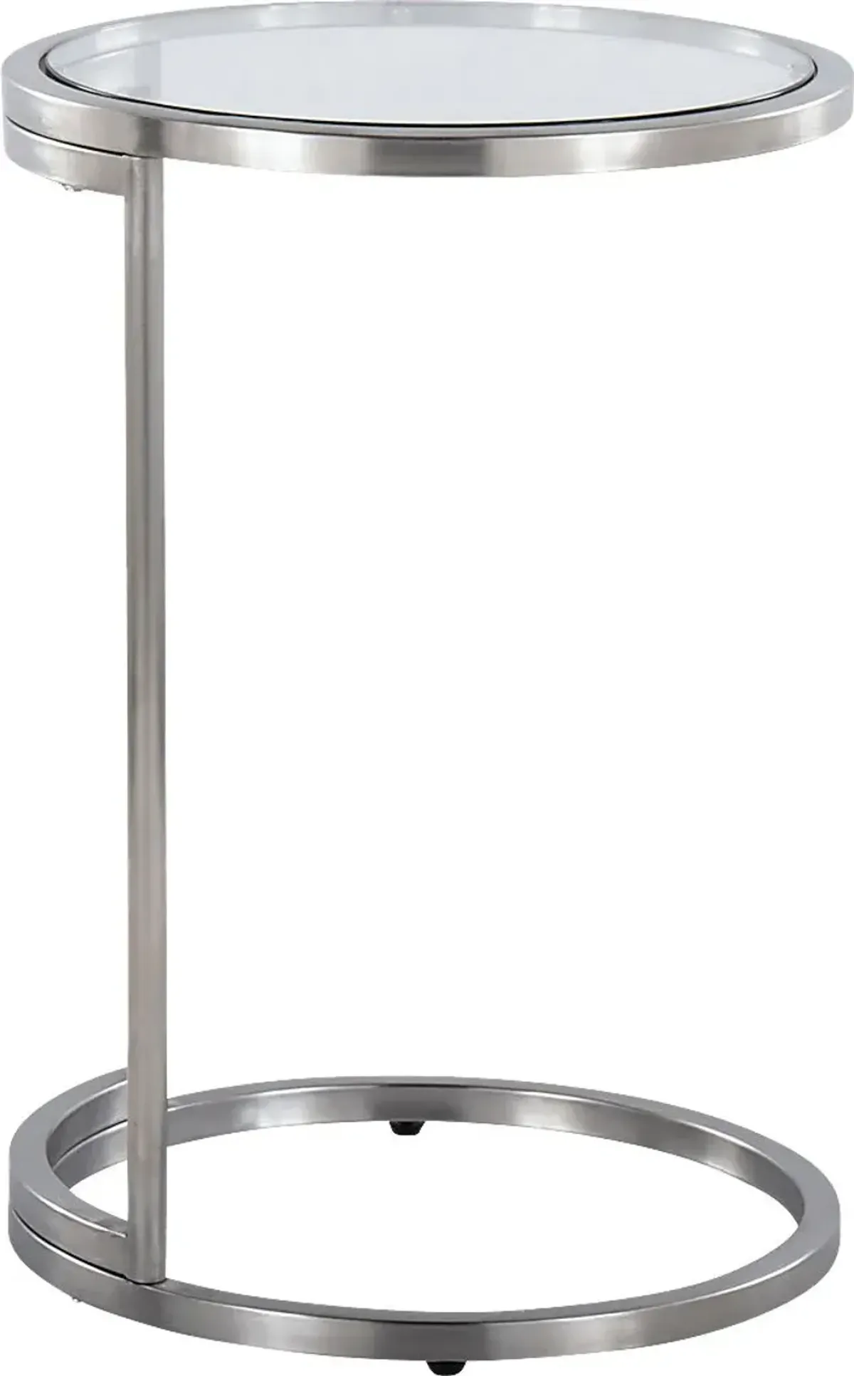 Ashlight Silver End Table