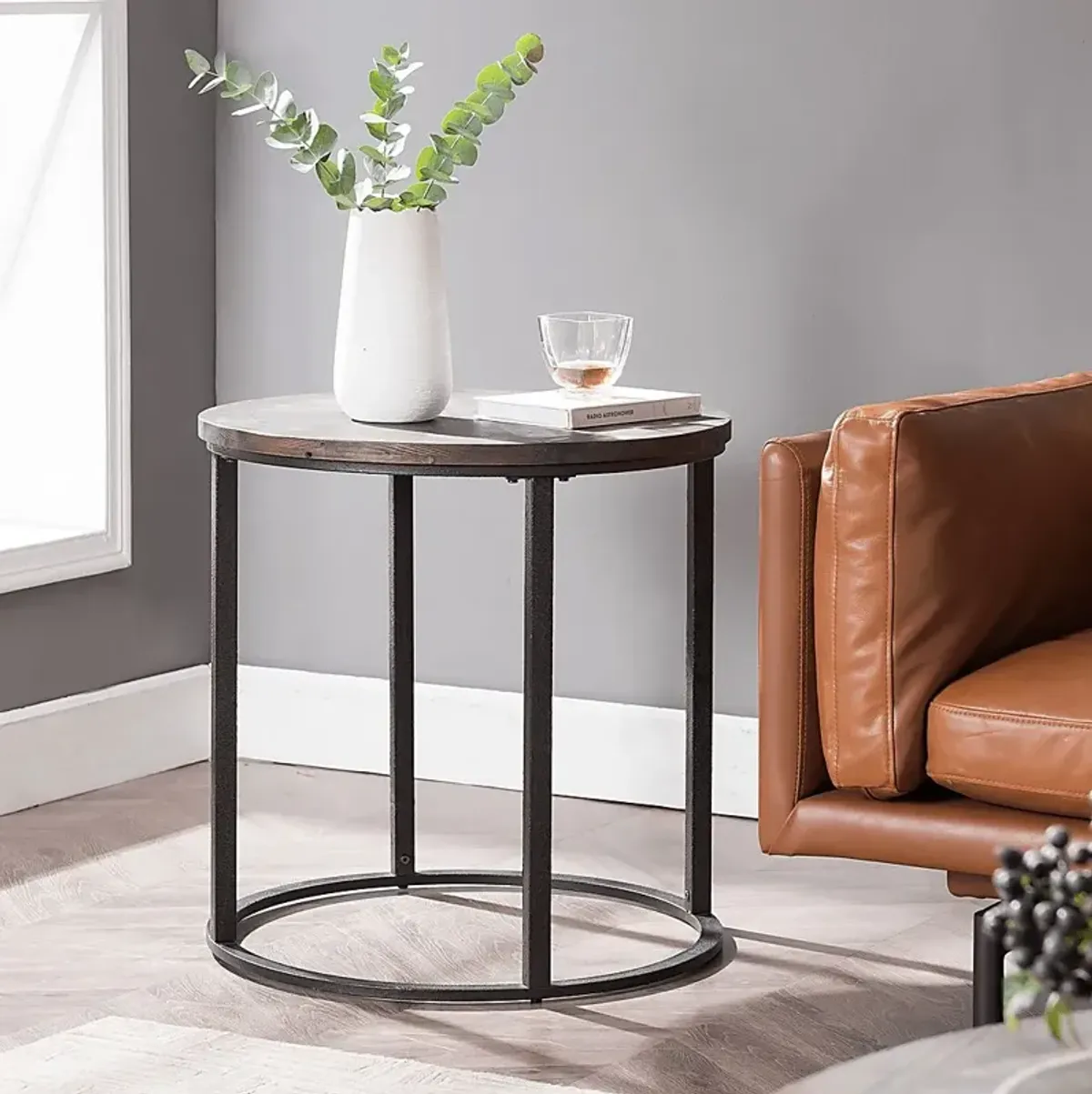 Welltown Brown End Table