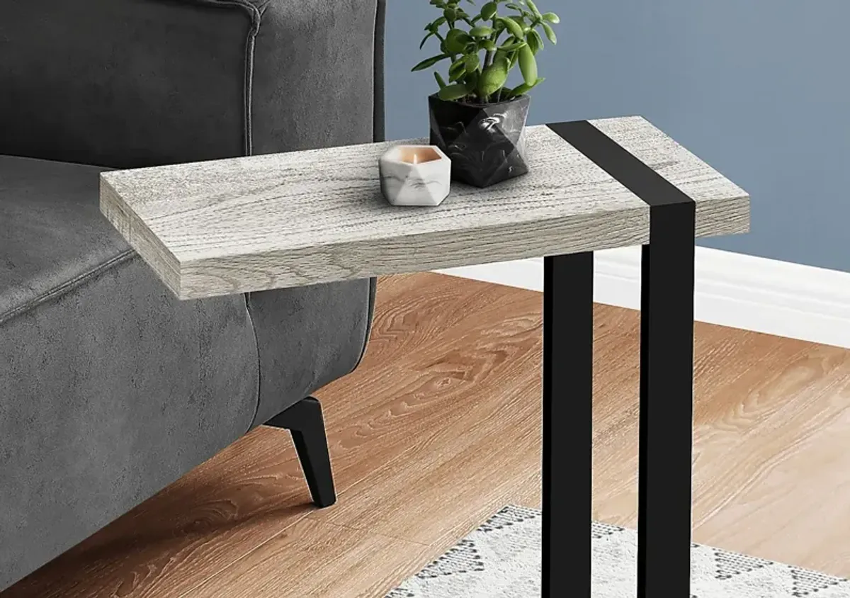 Donbree Gray Side Table