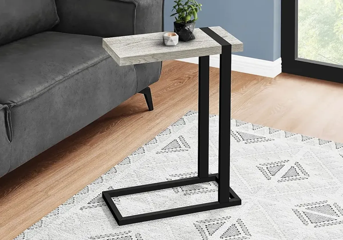 Donbree Gray Side Table