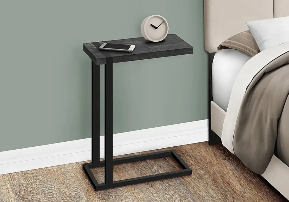 Donbree Black Side Table