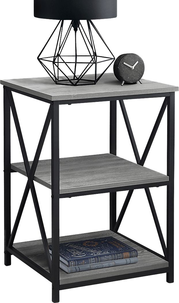 Blairstone Gray End Table