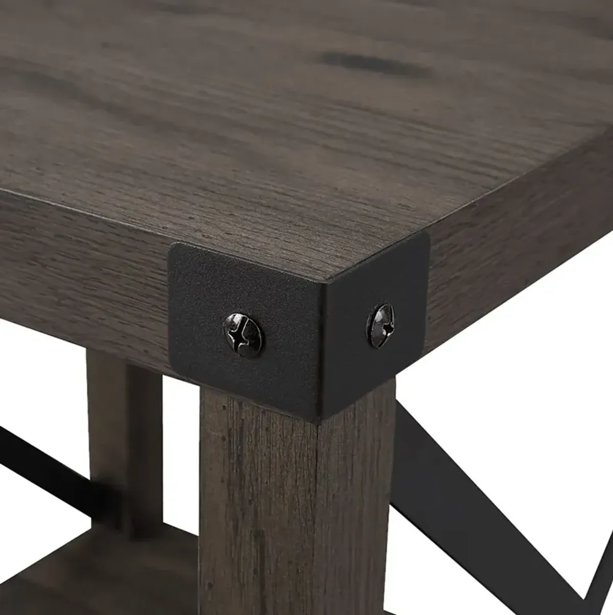 Splitrock Brown End Table