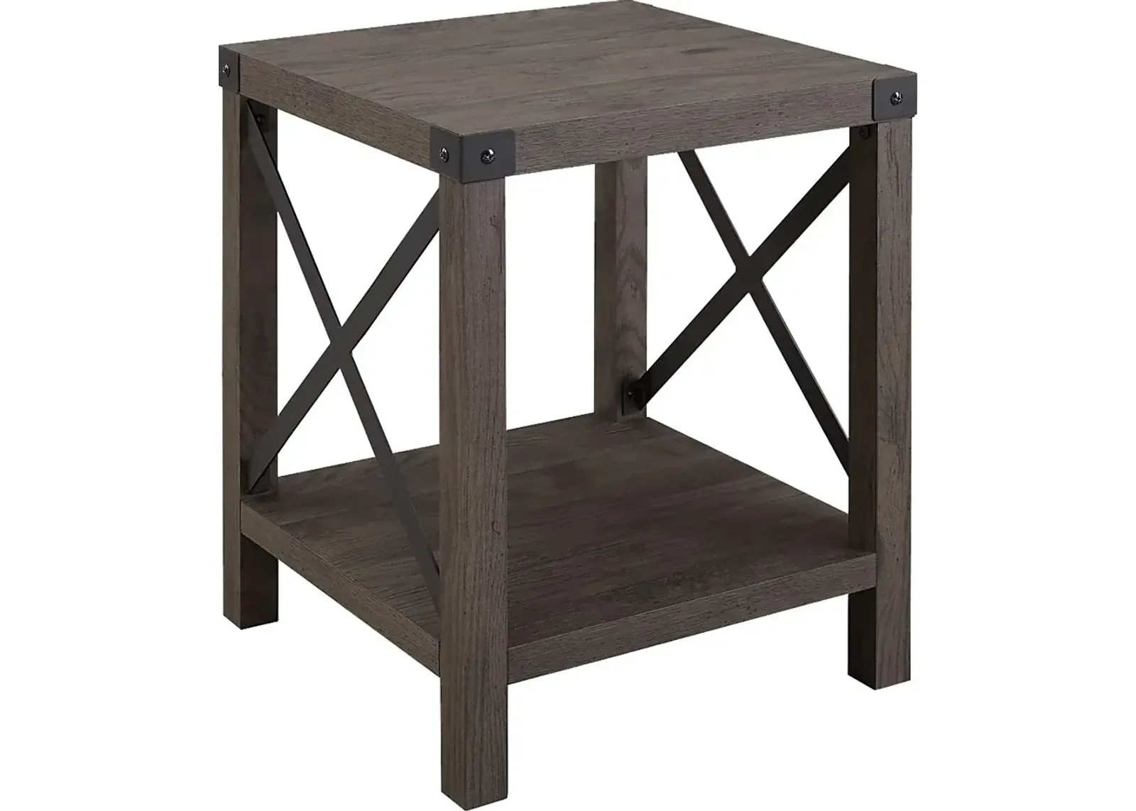 Splitrock Brown End Table