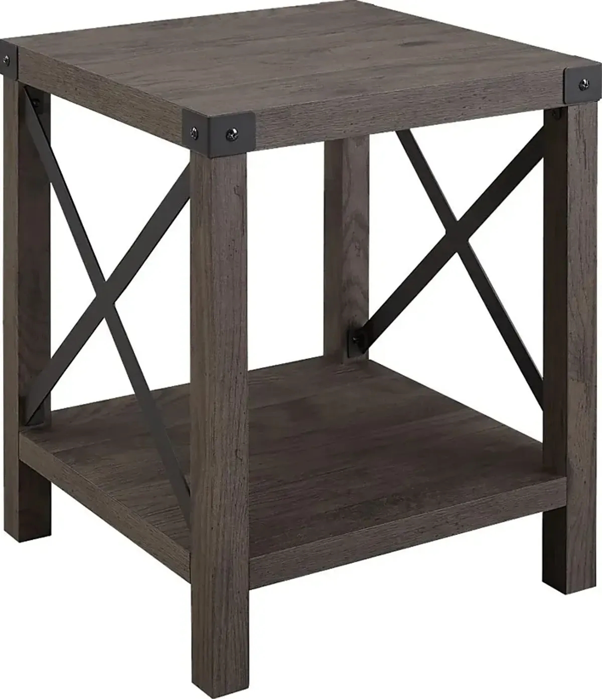 Splitrock Brown End Table