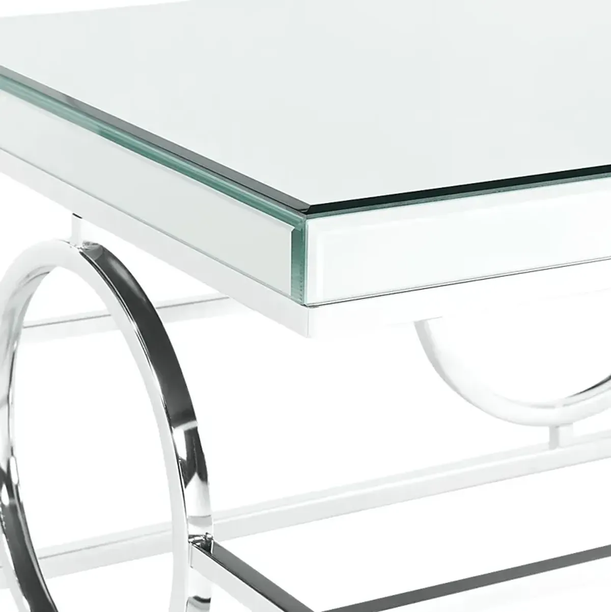 Galsworthy Chrome End Table