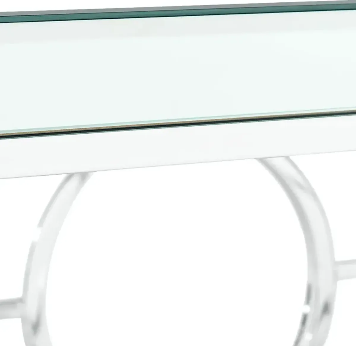 Galsworthy Chrome End Table