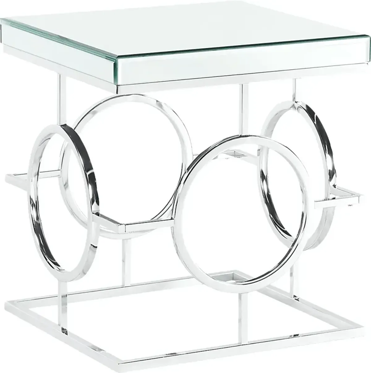 Galsworthy Chrome End Table