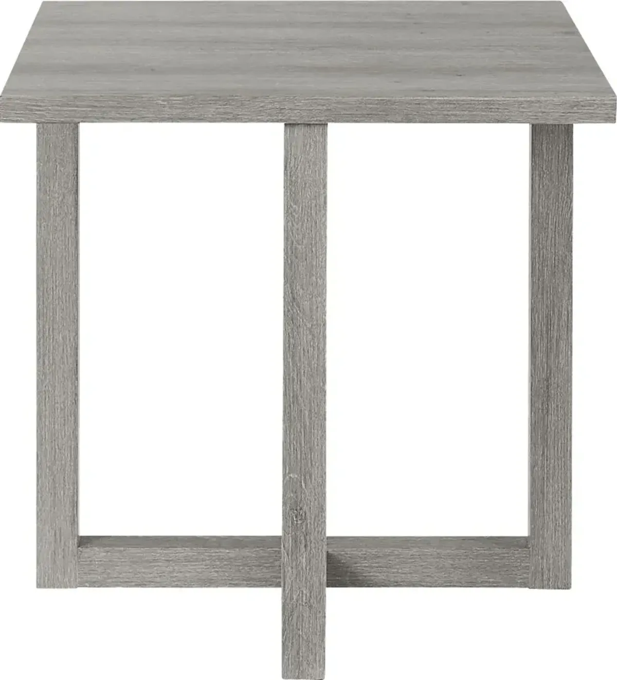 Ottwood Light Gray End Table