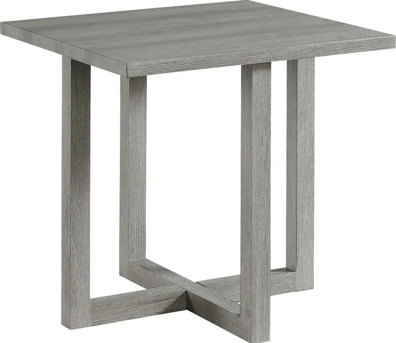Ottwood Light Gray End Table