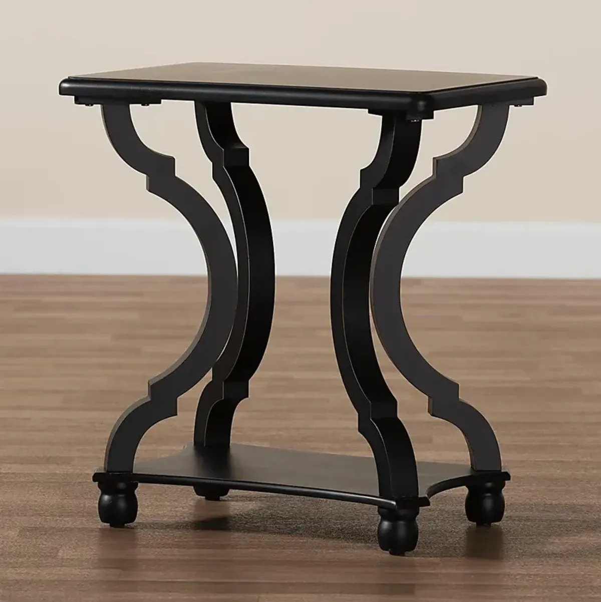 Grognet Black End Table