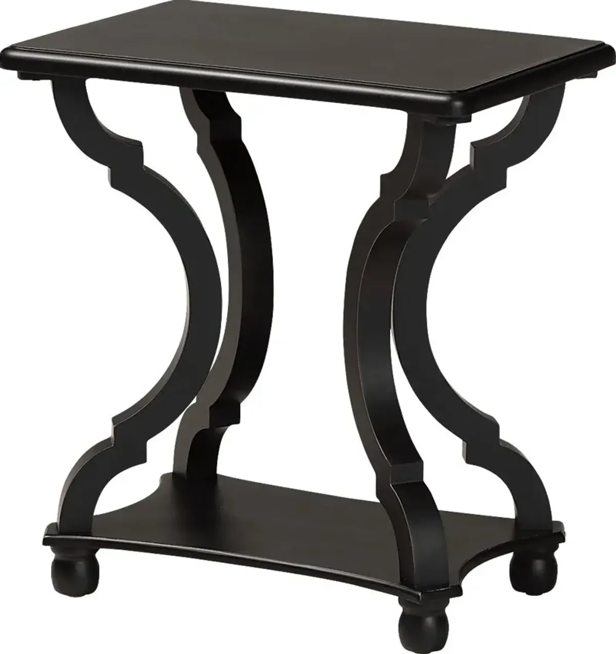 Grognet Black End Table