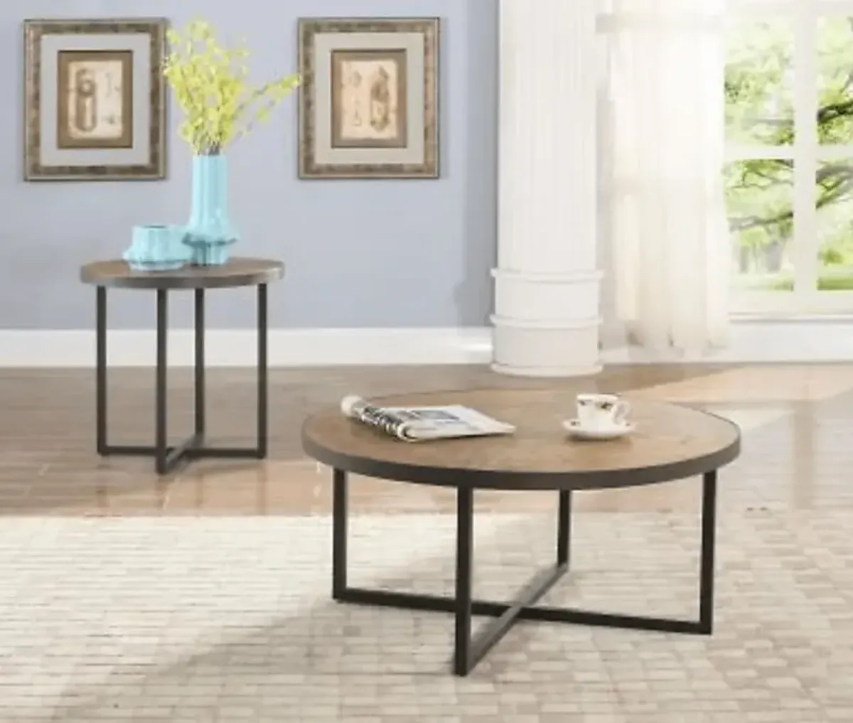 Ruder Brown End Table