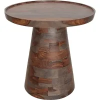 Asnero Brown End Table