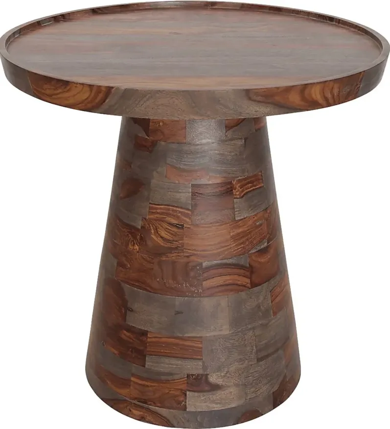 Asnero Brown End Table