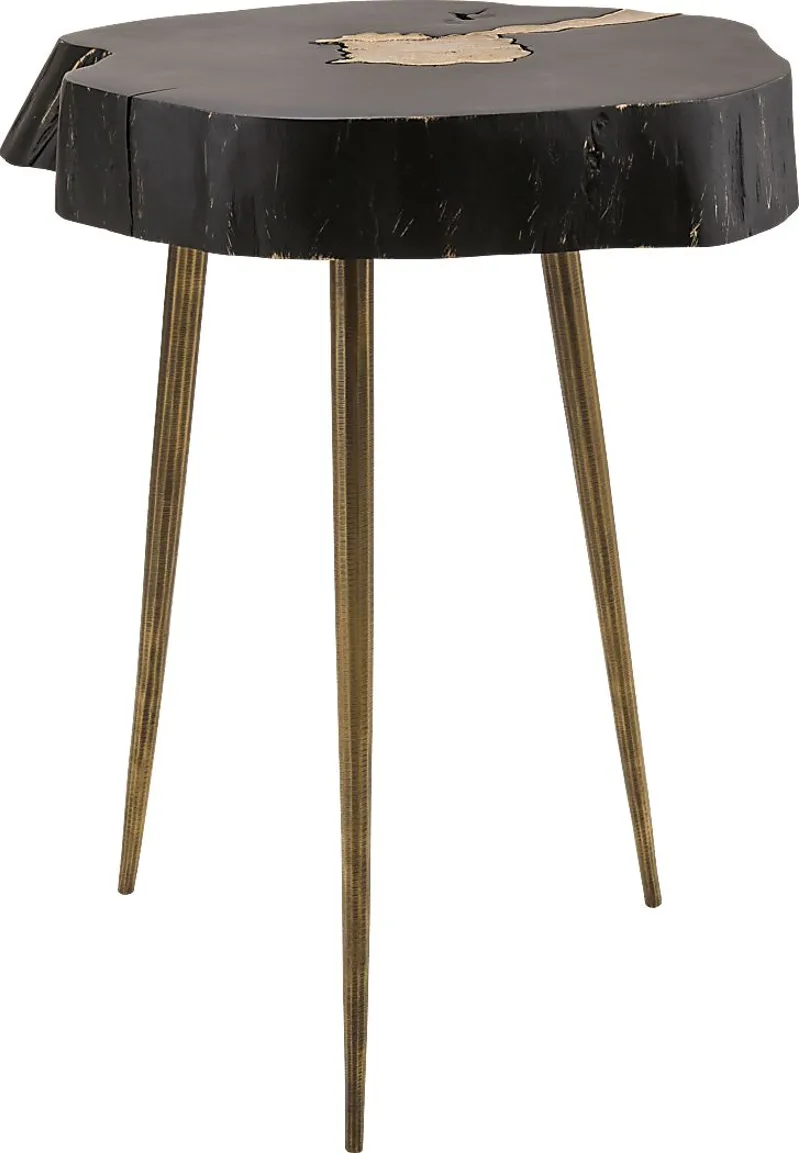 Calina Elle Black End Table