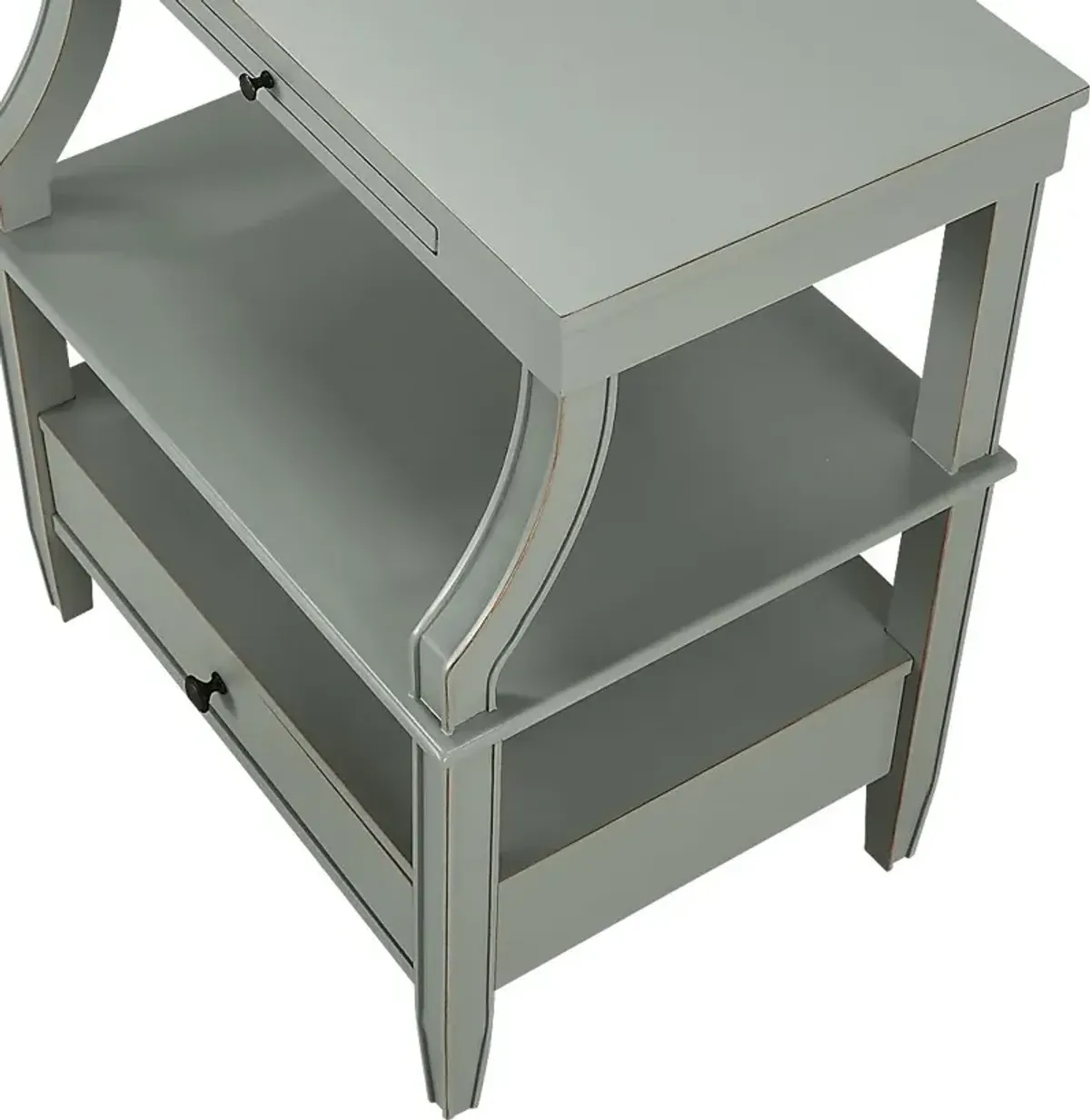 Creekglen Gray End Table