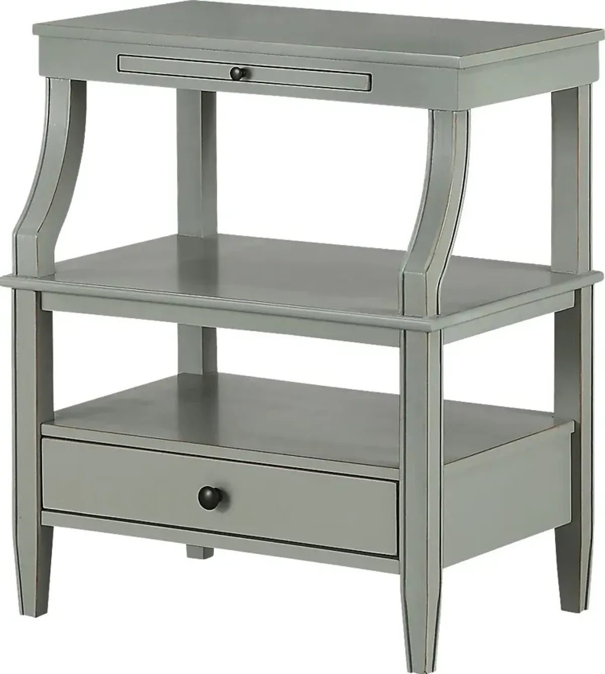 Creekglen Gray End Table
