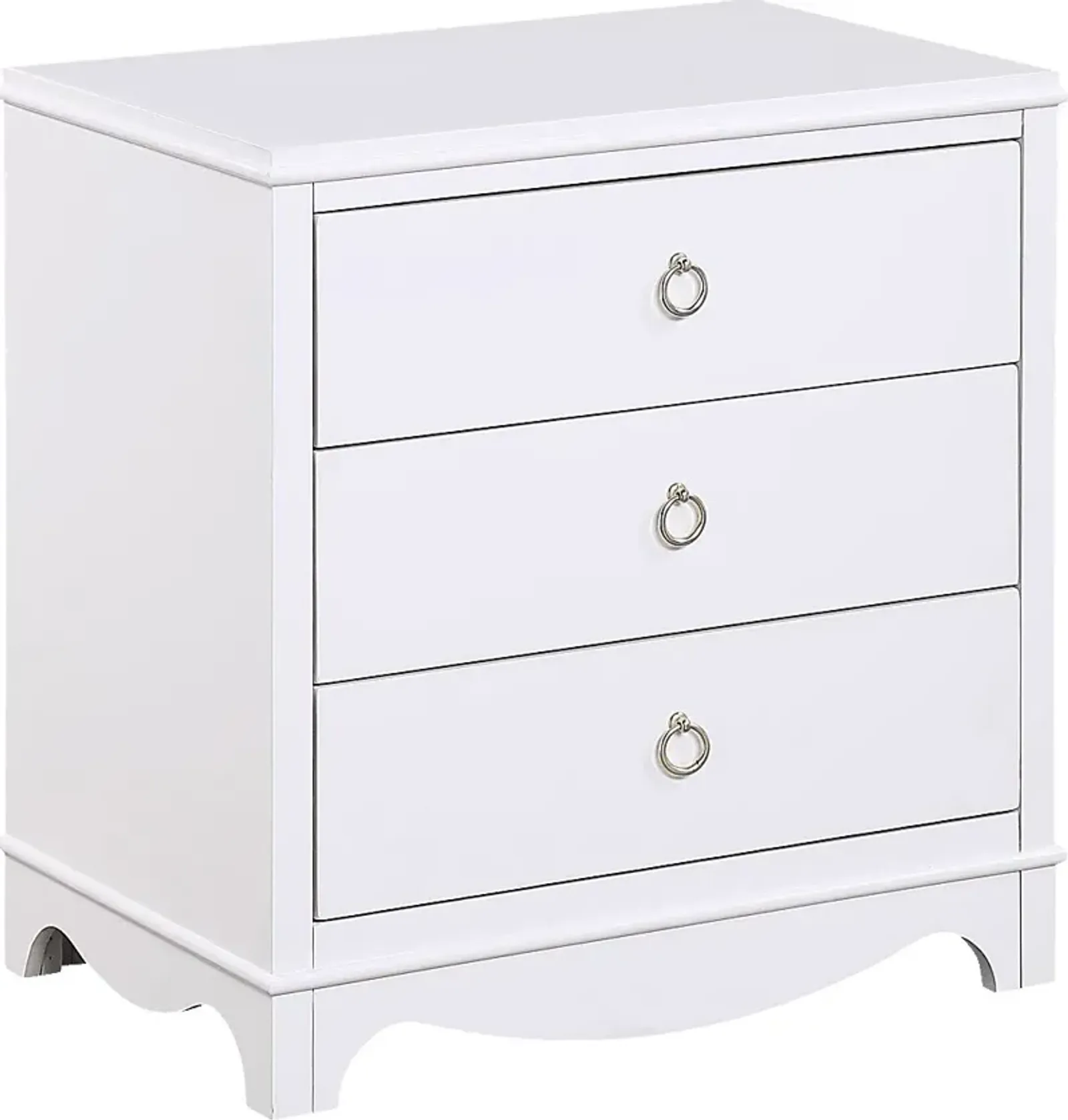 Echopines White End Table