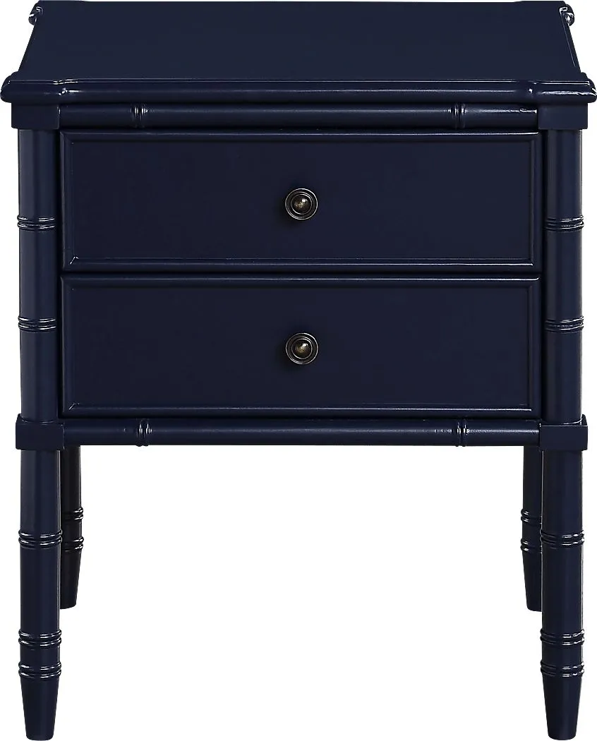 Glennford Blue End Table