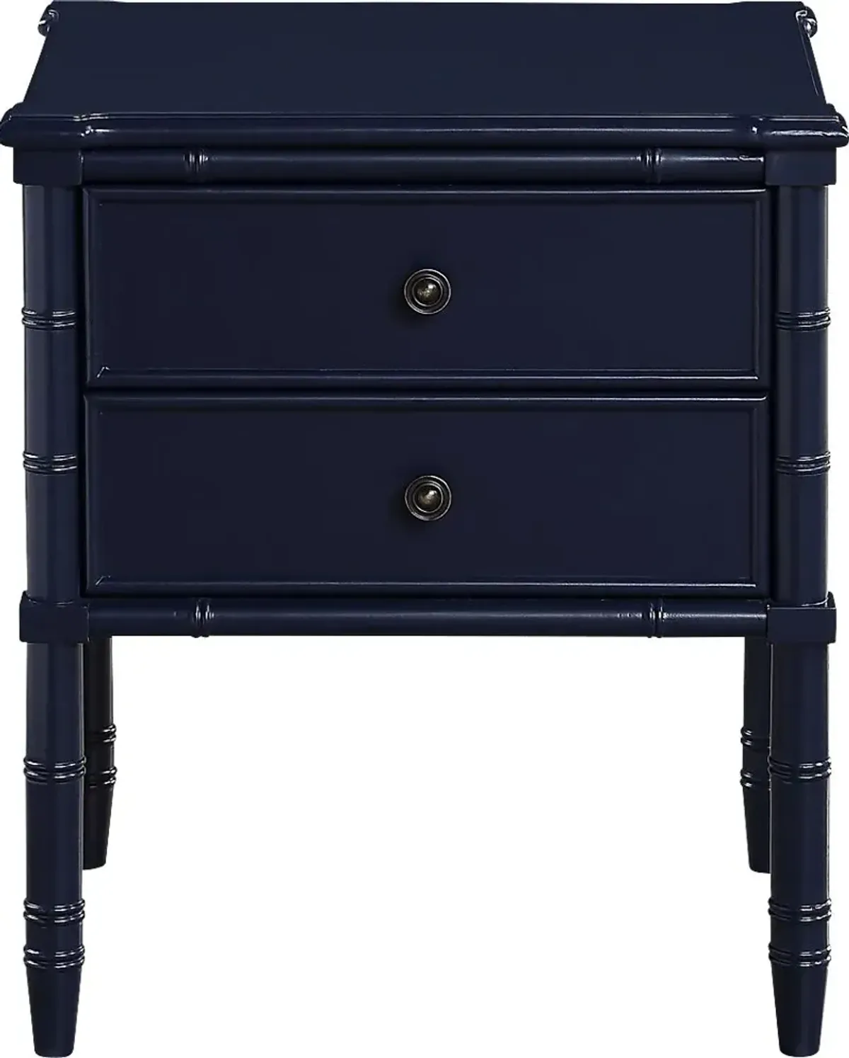 Glennford Blue End Table