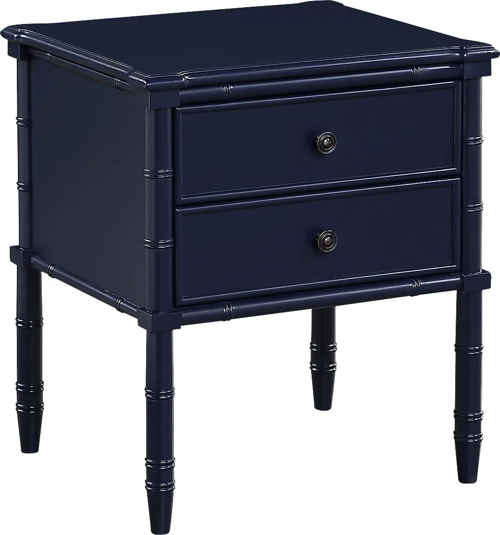 Glennford Blue End Table