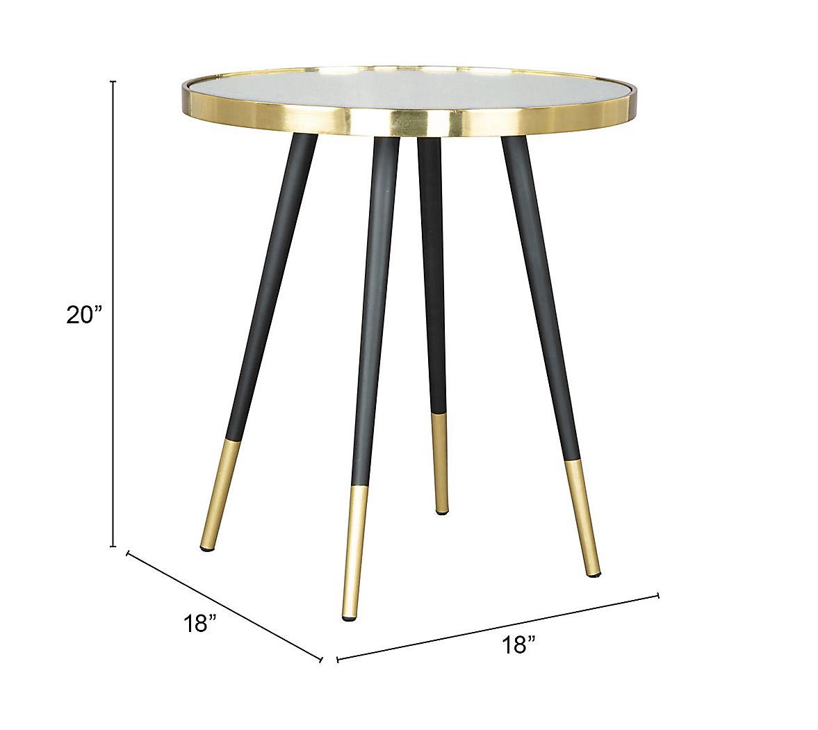 Cedrus Gold End Table