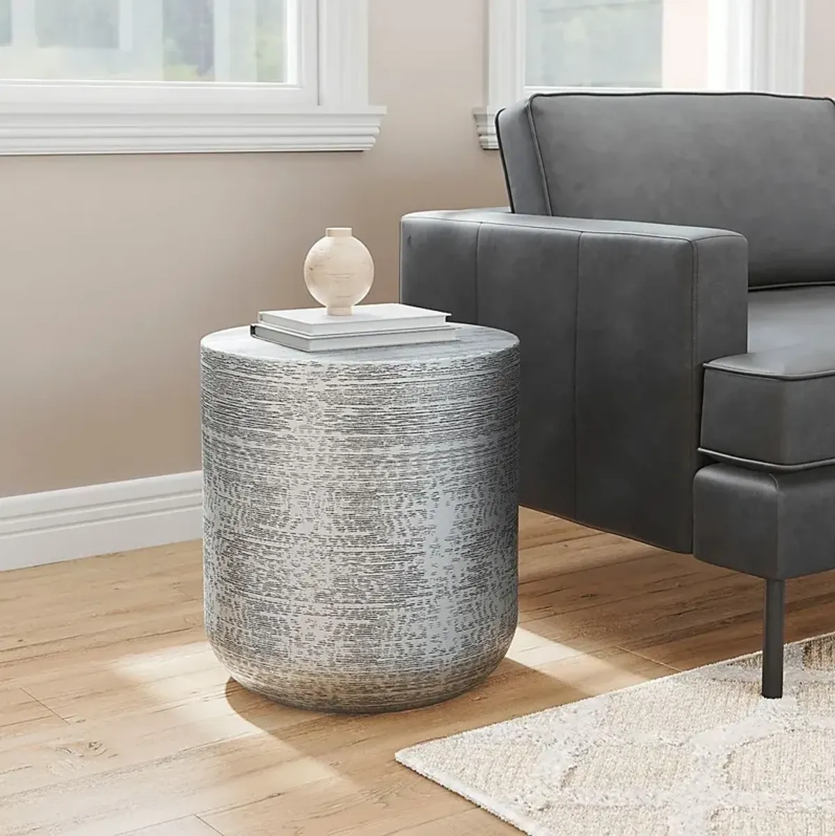 Chirkof Silver End Table