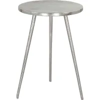 Diomede Silver End Table