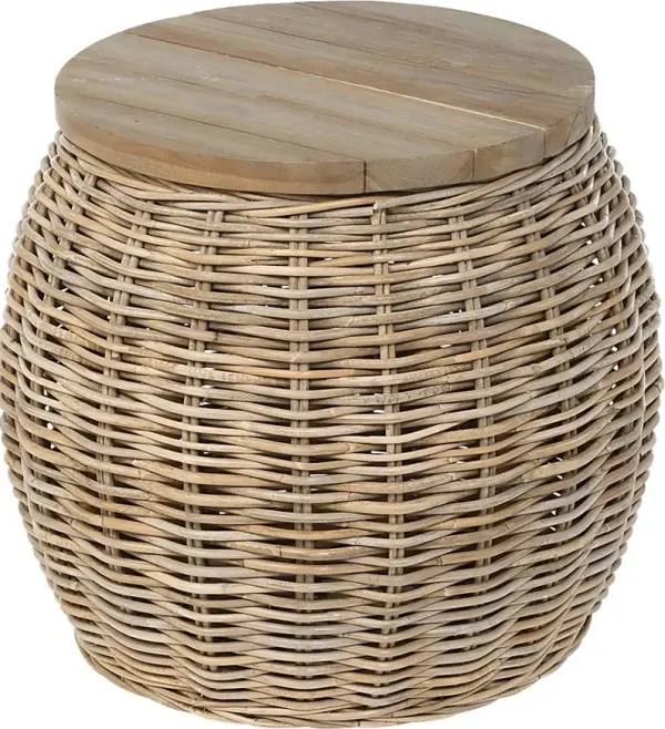 Lowama Brown End Table