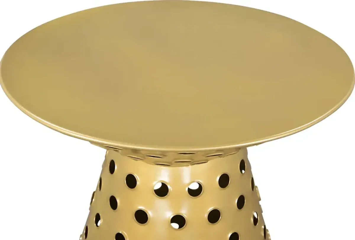 Joham Gold End Table