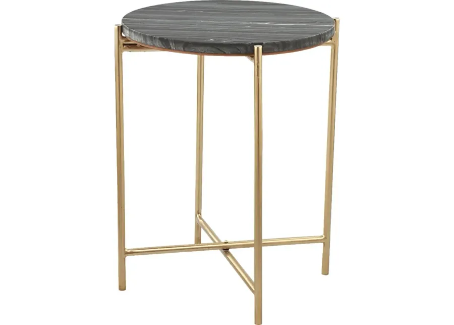 Kasilaf Gray End Table