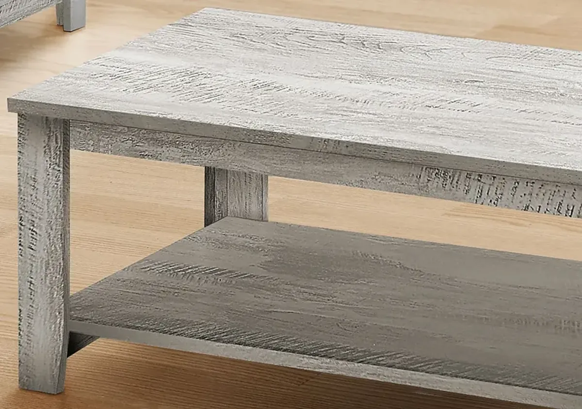 Torlage Gray 3pc Table Set