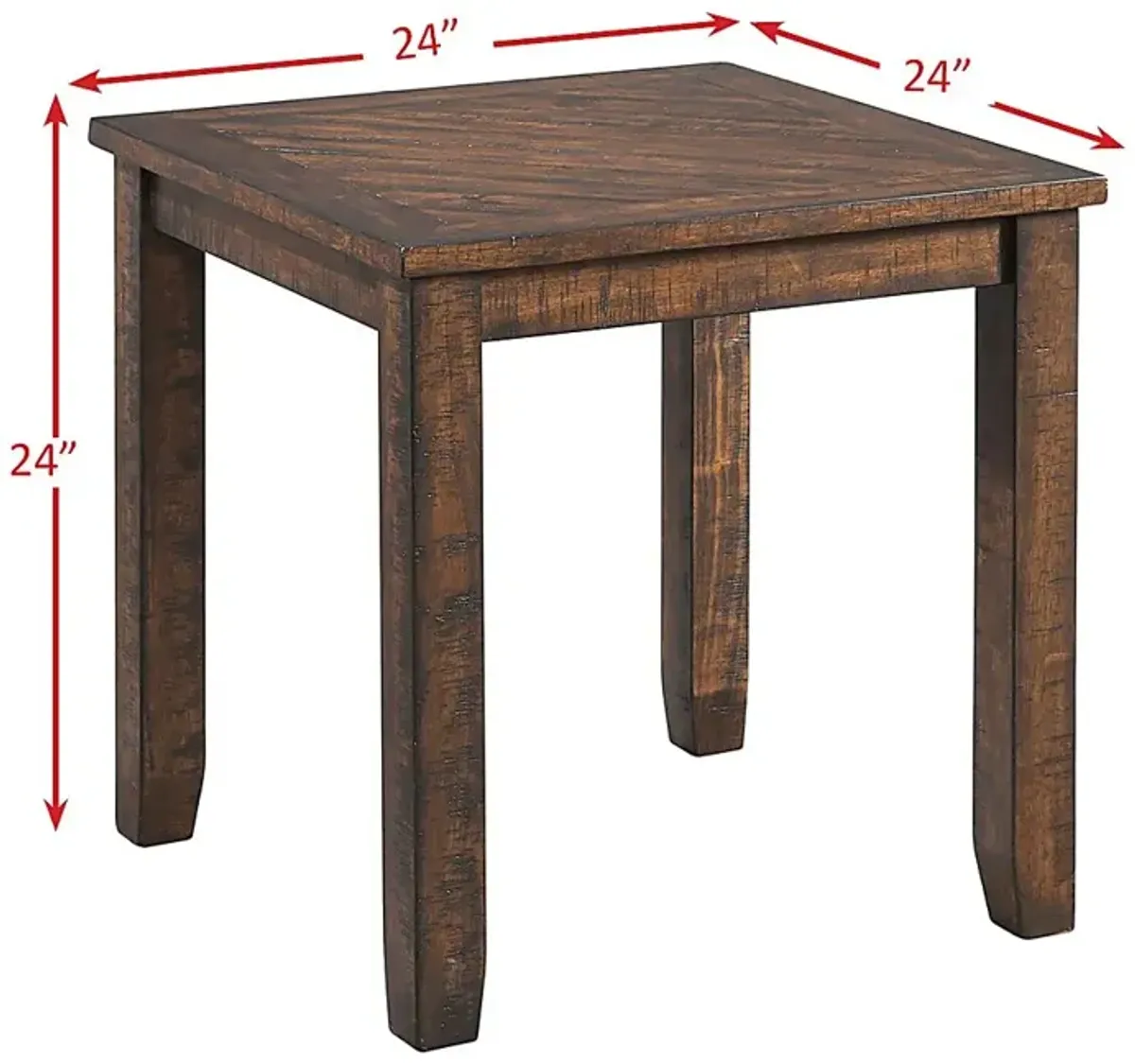 Maclaurin Walnut 3pc Table Set