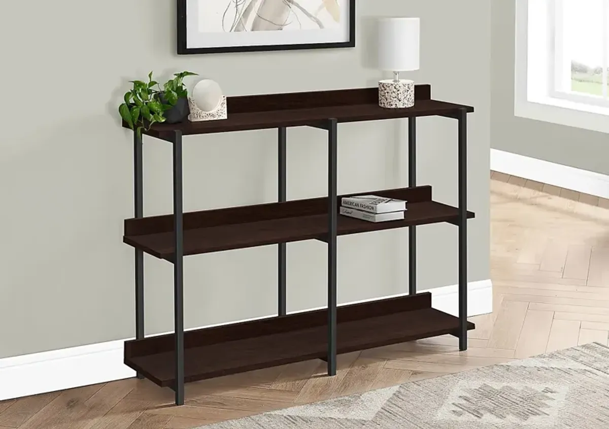 Zinke Brown Console Table