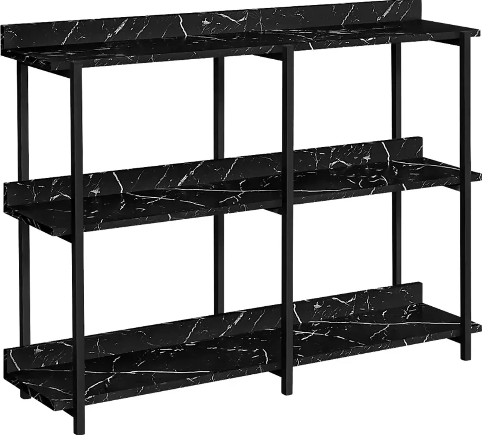 Zinke Black Console Table