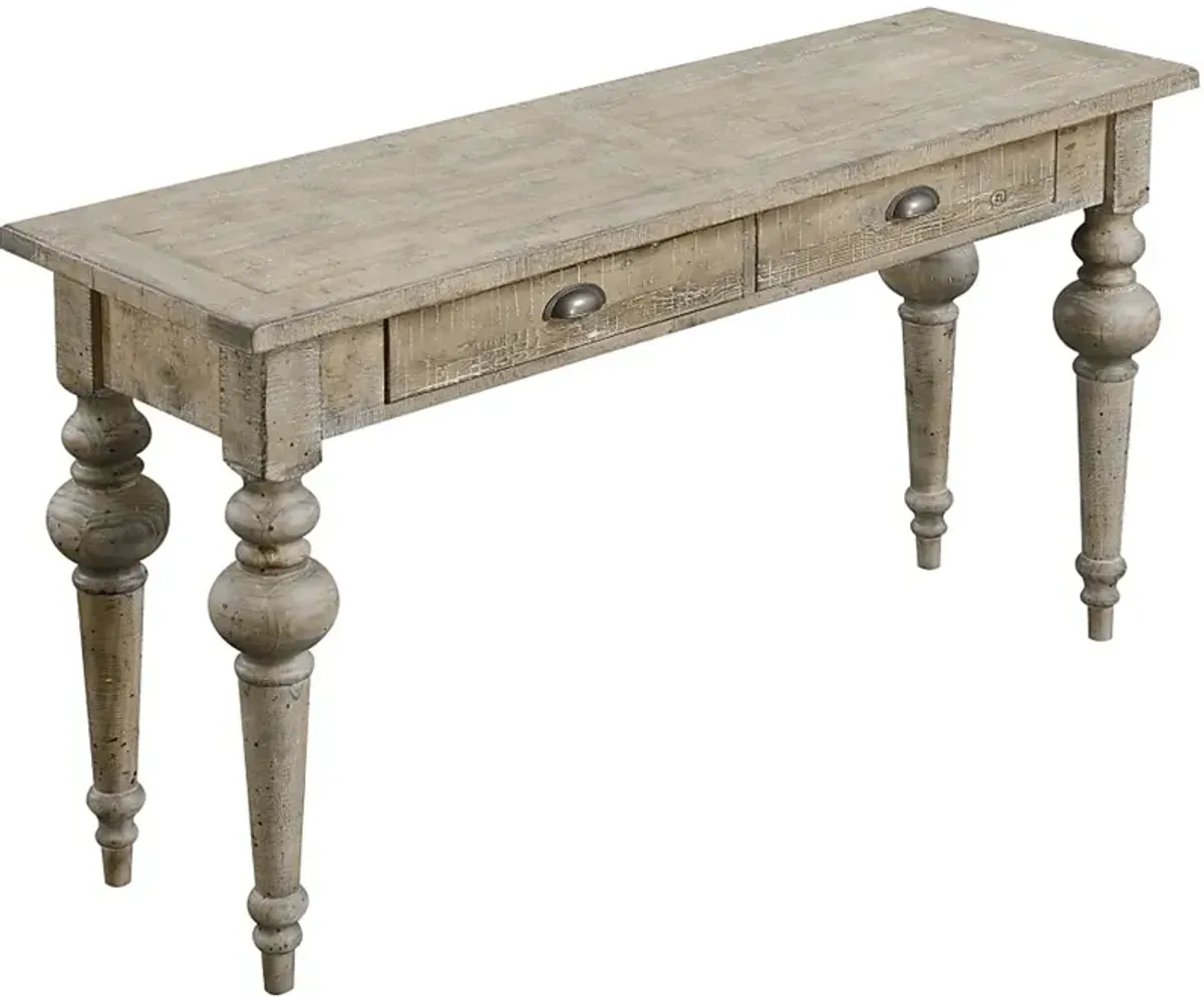 Naniloa Taupe Sofa Table